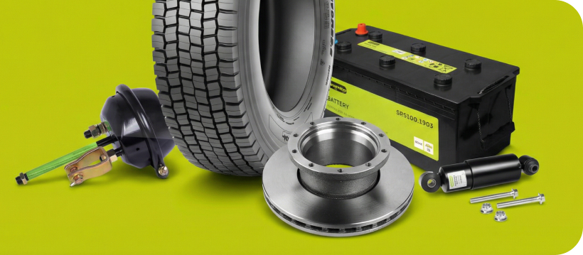 Ассортимент грузовых запчастей Simpeco